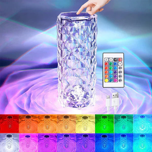 Gizmo Hub™LED Crystal Table Lamp