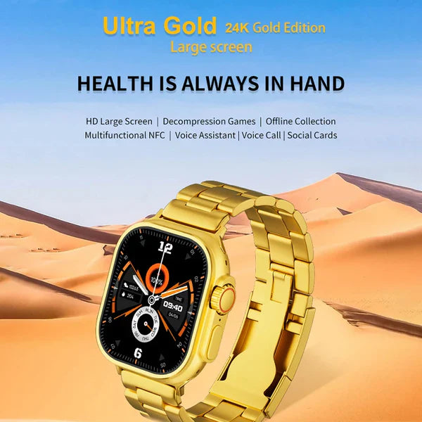 Gizmo Hub™ Gold Ultra Watch – ساعة جولد ألترا