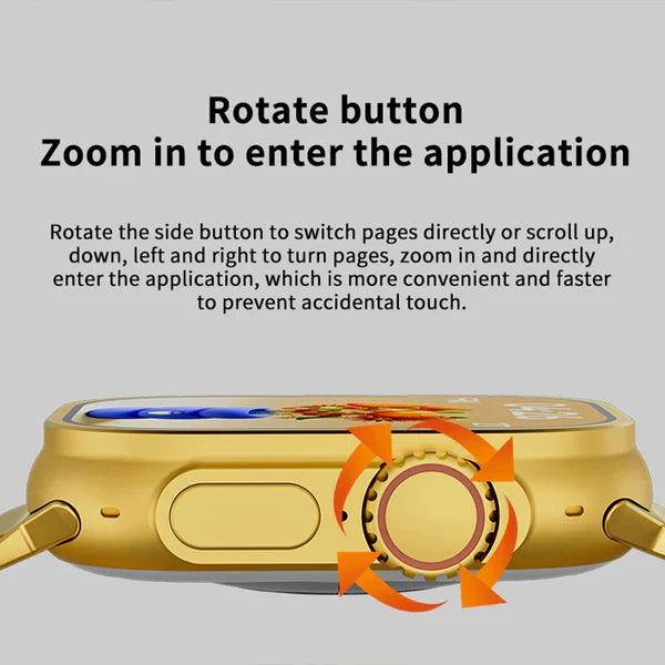 Gizmo Hub™ Gold Ultra Watch – ساعة جولد ألترا