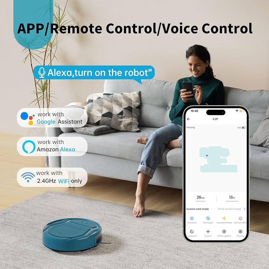 Gizmo Hub™Smart Robotic Vacuum Cleaner