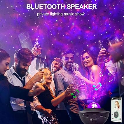 Gizmo Hub™ Galaxy Ocean Light Projector – بروجكتر ضوء المجرة والمحيط