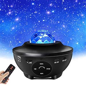 Gizmo Hub™ Galaxy Ocean Light Projector – بروجكتر ضوء المجرة والمحيط