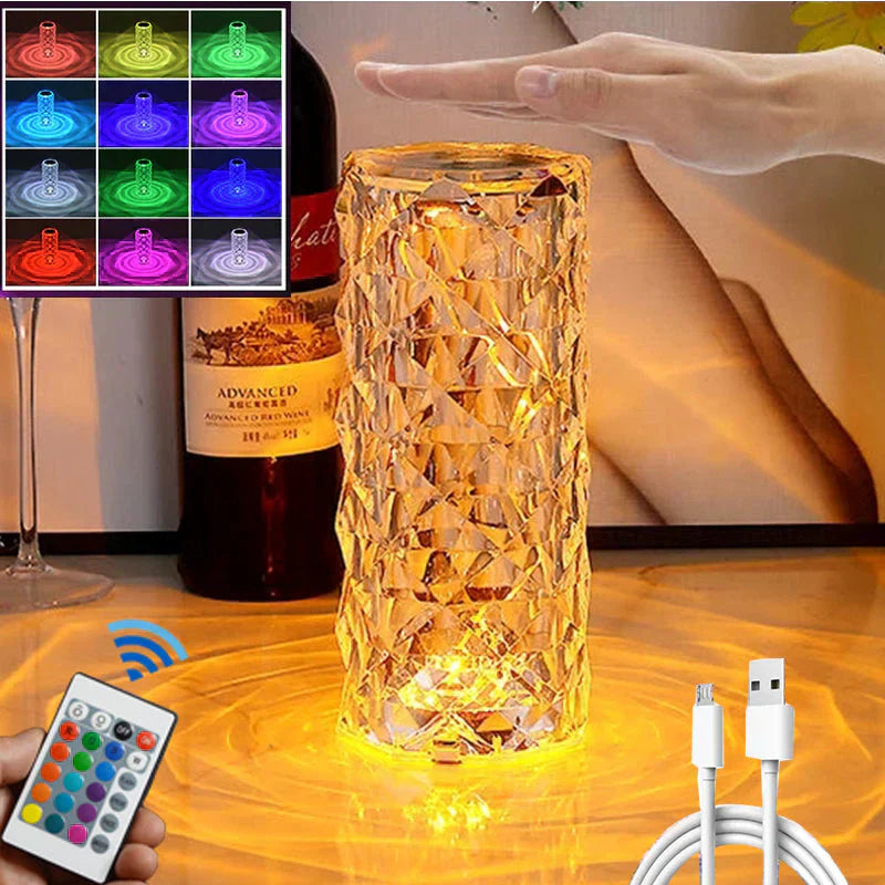 Gizmo Hub™LED Crystal Table Lamp
